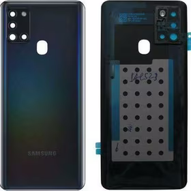 Galinis dangtelis Samsung A217 A21s 2020 Black originalus (used Grade C)