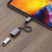 Adapteris USB C į USB A Satechi ST-UCATCM kosminės pilkos spalvos