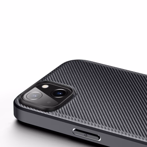 Dux Ducis Fino nailoninis dėklas telefonui iPhone 14 Plus juodas