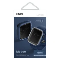 Uniq Moduo dėklas Apple Watch 4/5/6/7/8/SE/SE2 44/45mm - mėlynai pilka