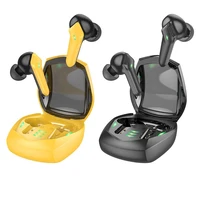 HOCO belaidės žaidimų ausinės Bluetooth TWS EW28 juodos