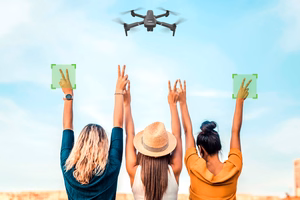 Dronas REBEL DOVE PRO