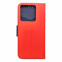 Dėklas telefonui FANCY XIAOMI Redmi Note 13 Pro Plus 5G - raudonas / mėlynas
