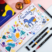 Akriliniai markeriai - flomasteriai ARRTX, 24 spalvų