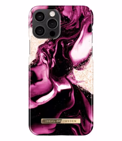 IDEAL OF SWEDEN IDFCAW 21-I2061-319 IPHONE 12/12 PRO GOLDEN RUBY MARBLE dėklas