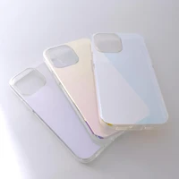 Aurora Case dėklas telefonui iPhone 12 Pro Max neoninis gelinis violetinis