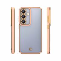 Silky Gold dėklas telefonui Xiaomi Redmi 14C 4G/ 14C 5G / Redmi A4 / POCO C75 rožinė