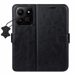 Smart Luxe odinis dėklas skirtas Honor 400 Smart / X7d 4G / X7d 5G juodas