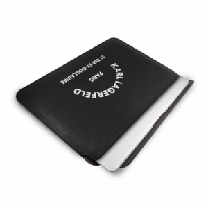Karl Lagerfeld Sleeve KLCS133RSGSFBK 13" juodas/juodas Saffiano RSG dėklas