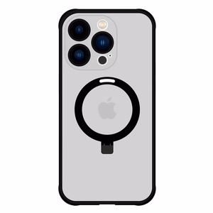 Tel Protect Magical magnetinis MagSafe dėklas su stovu Iphone 15 Plus, juodas