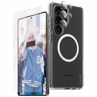 CARE by PanzerGlass Flagship 3in1 dėklas + stiklas + lęšio apsaugos rinkinys Samsung Galaxy S25 Ultra