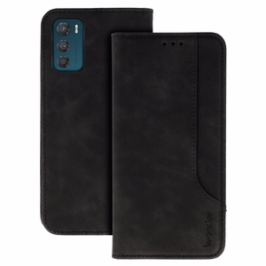 Wonder Prime dėklas telefonui Motorola Moto G42 juodas