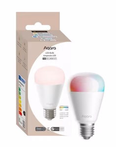 Умная лампочка AQARA 10.5 Вт 950 лм 9000K Bluetooth/ZigBee LB-L02D