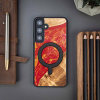 Bewood Unique dėklas for Samsung Galaxy S24 Plus Neons Paris with MagSafe