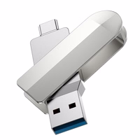 HOCO atmintukas USB A + Type C UD10 32GB USB3.0