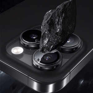 Benks Grūdintas stiklas Glass Warrior Objektyvo Apsauga kamerai Iphone 16/16 Plus (2 objektyvai) pilka