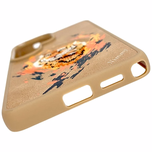 Nimmy Tiger MagSafe dėklas Samsung Galaxy S26 Ultra šviesiai rudas