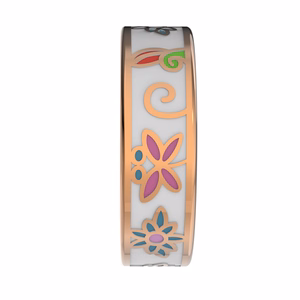 Forever Smartring Botanical SR-101 rožinis auksas dydis 8