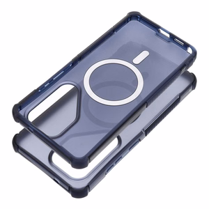 Dėklas skirtas Samsung A27 Forcell F-Protect BumperX Premium suderinamas su MagSafe tamsiai mėlynas