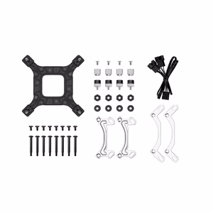 DeepCool LE240 V2 Procesorius Universalusis skystinis aušintuvas 12 cm Juoda
