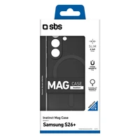 SBS Instinct Mag Dėklas for Samsung Galaxy S26 Plus suderinamas su MagSafe - juodas