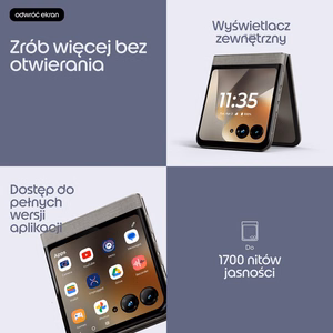 Motorola razr 70 17,5 cm (6.9") Dviguba SIM jungtis Android 16.0 5G C tipo USB 8 GB 256 GB 4800 mAh Akmenų spalvos