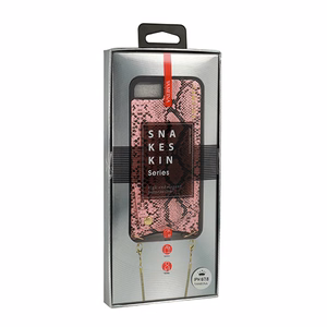 Odinis dėklas telefonui SNAKE - IPHONE XS MAX rožinis