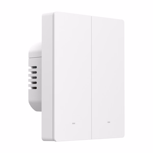 Išmanusis jutiklinis sieninis jungiklis Sonoff ZBM5-2C-80W (2 kanalai) Zigbee