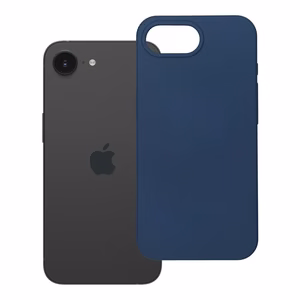Чехол для iPhone 16e (SE 4 2025) / 17e Silicone синий