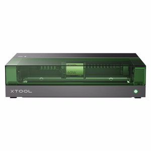 xTool S1 40W 2-in-1 lazerinis graviruoklis – viskas viename rinkinys (juodas)