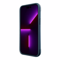 Raptic X-Doria Clutch dėklas iPhone 14 Plus su Magnetine galinė mėlyna danga