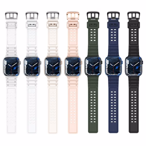 Dirželis Triple Protection Apple Watch 38 / 40 / 41 mm apyrankė – žalias