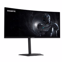 GIGABYTE G34WQC2 kompiuterio monitorius 86,4 cm (34") 3440 x 1440 pikseliai UltraWide Quad HD LED Juoda