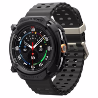 Spigen Rugged Armor dėklas laikrodžiui Samsung Galaxy Watch 8 Classic 46mm - matinis juodas