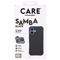 CARE by PanzerGlass Stilingas Samba Magnetinis dėklas telefonui iPhone 17 - juodas