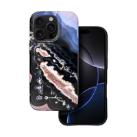 FORCELL F-PROTECT Mirage, karinio kritimo testuotas dėklas telefonui suderinamas su MagSafe IPHONE 16 PRO auksinė sala