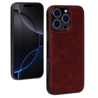 Dėklas X-Level "Earl III Collection" Apple iPhone 16 Pro raudonas