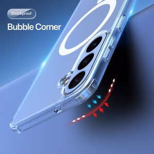 DUX DUCIS case CLIN MAG compatible with MagSafe for SAMSUNG S26 FE transparent