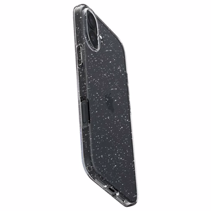 Spigen Liquid Crystal dėklas, skirtas iPhone 16 6.1", skaidrus su blizgučiais