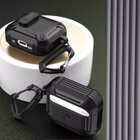 Tech-Protect X-Carbo dėklas AirPods Pro 1 / 2 - juodas