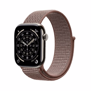 Crong Nylon sportinis Apple Watch dirželis, 38/40/41/42 mm, „Smokey Mauve“