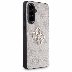 Guess Big 4G Logo Classic Logo dėklas telefonui Samsung Galaxy A56 - rožinė