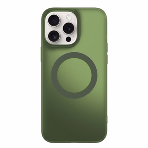 Tecto Shield Mistiq Mag dėklas, skirtas iPhone 17 6,3", alyvuogių spalvos