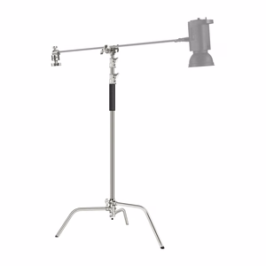 Nerūdijančio plieno C stovas su strėle Neewer SC320 320cm
