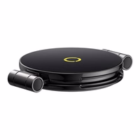 Automobilinis laikiklis Baseus "MagPro II" juodas (magnetinis / lipni pagalvėlė)