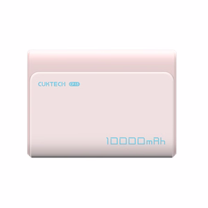 Powerbank Cuktech CP13 30W 10000mAh USB-C + USB-A - rožinis