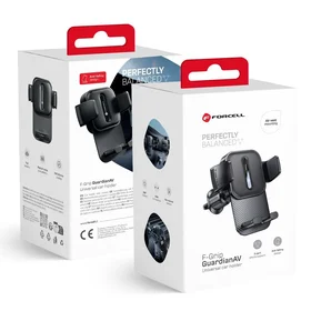 FORCELL F-GRIP GuardianAV automobilio laikiklis oro angai juodas