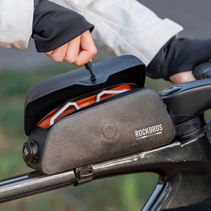 Rockbros AS-134 ROAD TO SKY waterproof bike frame bag 0.6 l - black