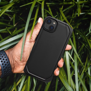 Raptic X-Doria Slim dėklas telefonui iPhone 14 Plus galinis dangtelis juodas