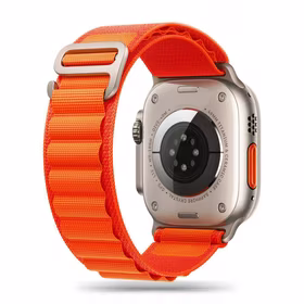 TECH-PROTECT NYLON PRO APPLE WATCH 4 / 5 / 6 / 7 / 8 / 9 / SE / ULTRA 1 / 2 (42 / 44 / 45 / 49 MM) ORANŽINIS